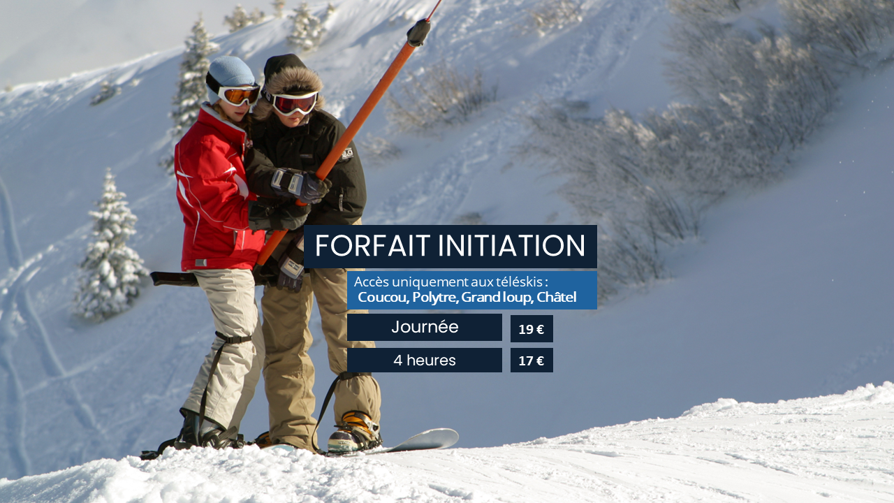 Forfait initiation