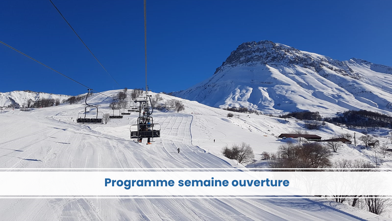 Promo semaine d'ouverture